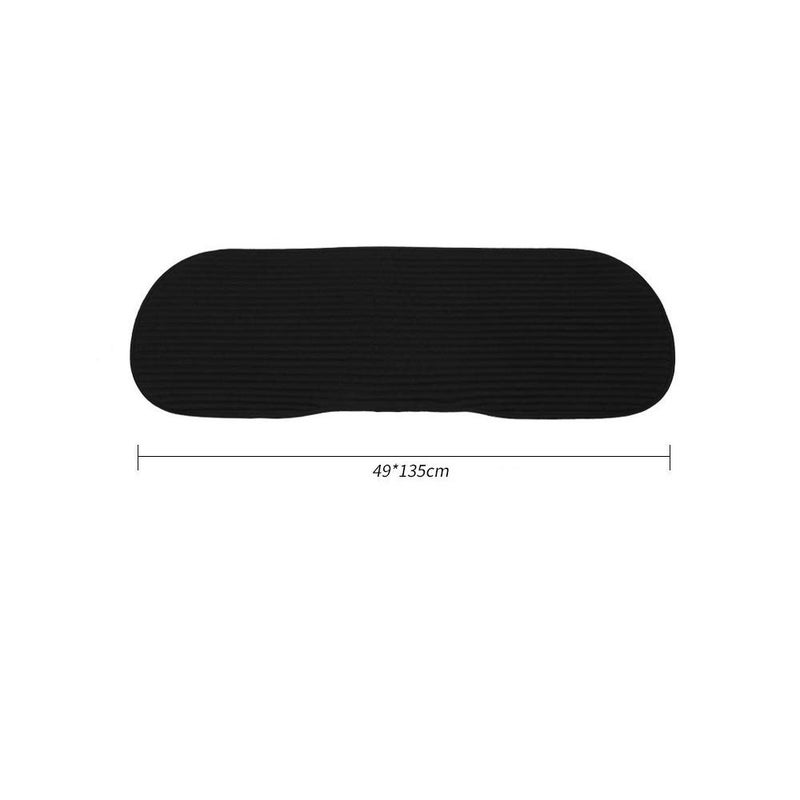 Suninbox Rear Car Seat Covers,Buckwheat Hulls Back Car Seat Covers,Ventilated Breathable Comfortable Car Cushion,Bottom Back Car Seat Protector [Gray Back Seat Cushion] - Image 4